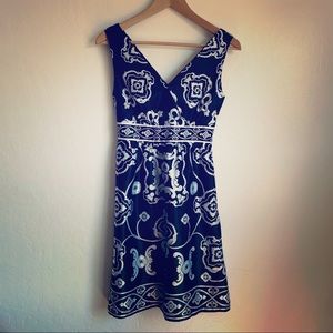 White House Black Market Floral Dress